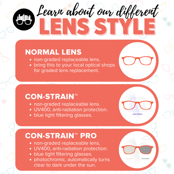 MetroSunnies Buck Specs (Champagne) Con-Strain Anti Radiation Replaceable Lens Eyeglasses Women Men Blue Light Eyewear