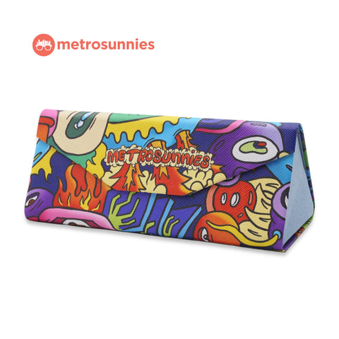 MetroSunnies Caddy Space Designer Foldable Case for Sunnies and Specs Eyewear Accessories
