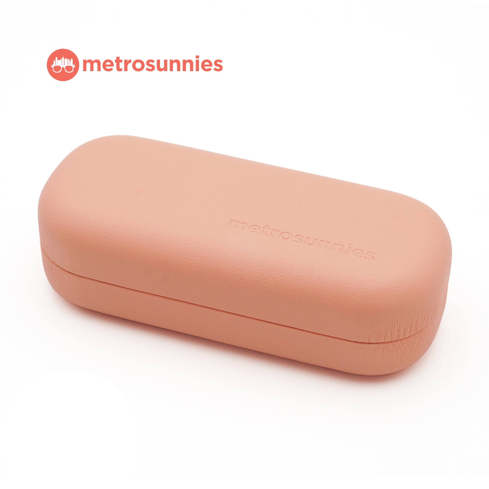 MetroSunnies Charm Hard Case Holder (Blush) Eyewear Case Holder for