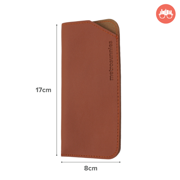 MetroSunnies Multipurpose Slip-In Sleeve for Eyewear Holder Portable Sunglass Soft Glasses Case