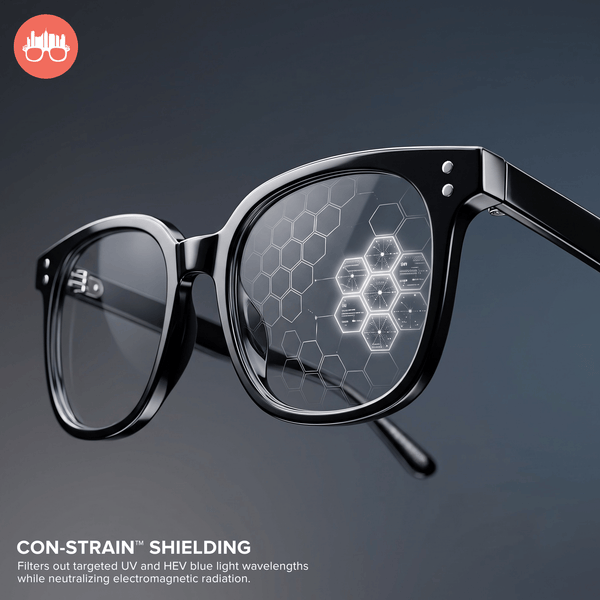 MetroSunnies Jhoanna Specs Con-Strain Anti Radiation Eyeglasses Women Men Blue Light Eyewear