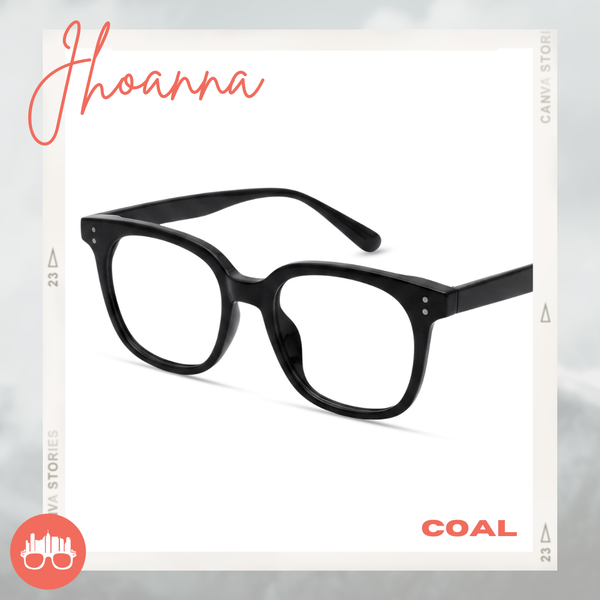 MetroSunnies Jhoanna Specs Con-Strain Anti Radiation Eyeglasses Women Men Blue Light Eyewear