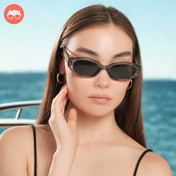 MetroSunnies Kendra Sunnies (Black) / Polarized Sunglasses UV400 / Fashion Eyewear for Men and Women
