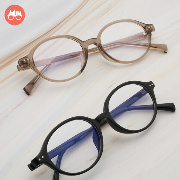 MetroSunnies Oliver Specs (Black) Con-Strain Anti Radiation Replaceable Lens Eyeglasses Women Men Blue Light Sunnies Eyewear