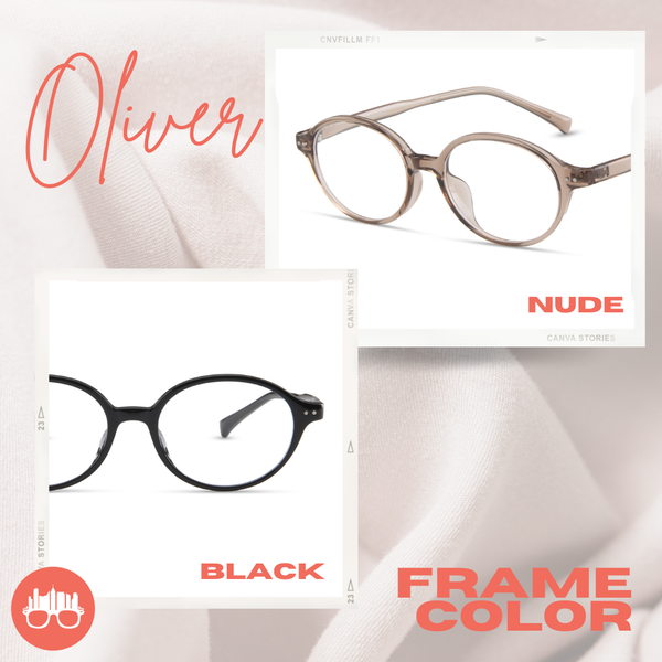 MetroSunnies Oliver Specs (Black) Con-Strain Anti Radiation Replaceable Lens Eyeglasses Women Men Blue Light Sunnies Eyewear