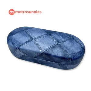 MetroSunnies Tate Hard Case Holder (Jeans) / Eyewear Case Holder for Sunnies and Specs