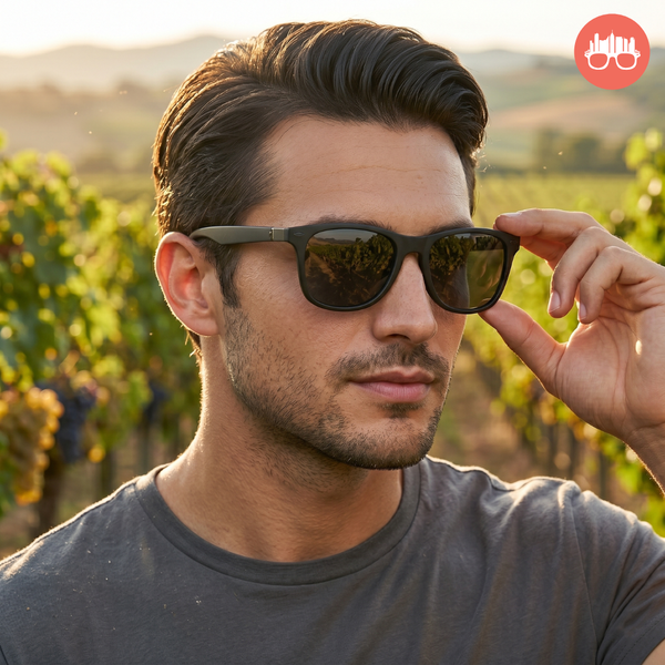 MetroSunnies Ulric Sunnies (Black) / Polarized Waterproof Sunglasses UV400 / Fashion Eyewear for Men and Women