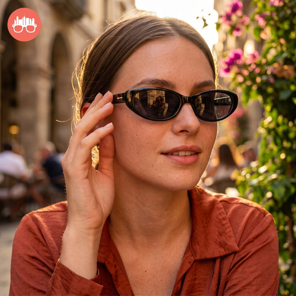 MetroSunnies Zenith Sunnies (Black) / Polarized Waterproof Sunglasses UV400 / Fashion Eyewear for Men and Women