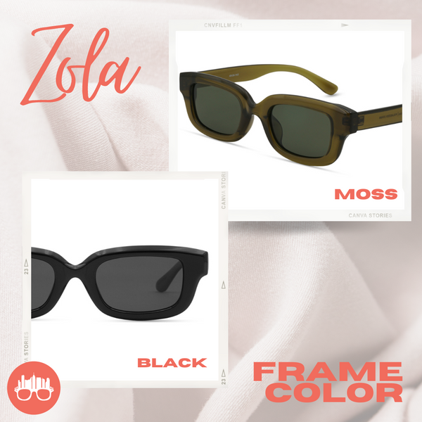 MetroSunnies Zola Sunnies (Black) / Polarized Sunglasses UV400 / Fashion Eyewear for Men and Women