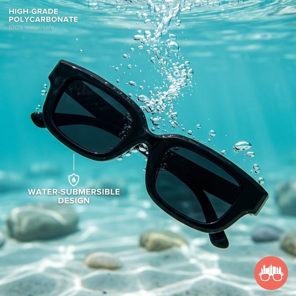 MetroSunnies Zola Sunnies (Black) / Polarized Sunglasses UV400 / Fashion Eyewear for Men and Women