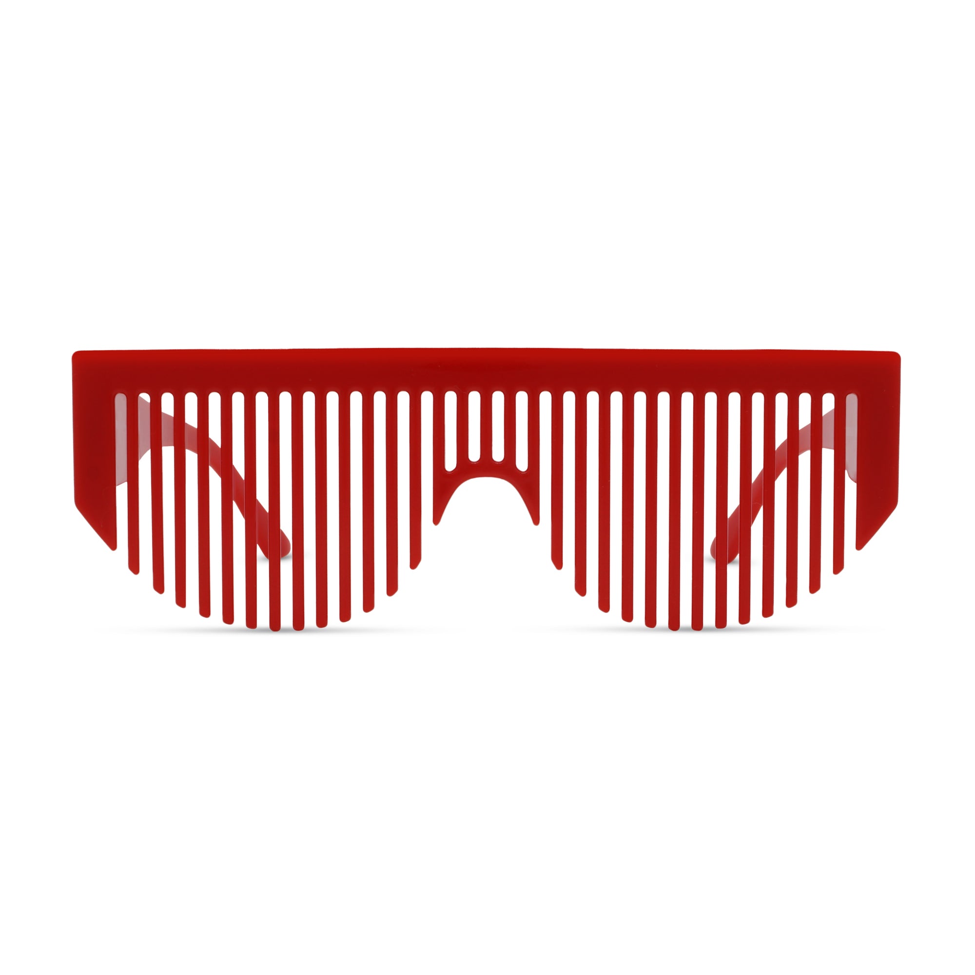 MetroSunnies Limited Edition Comb (Red) / Party Eyewear Without Lens