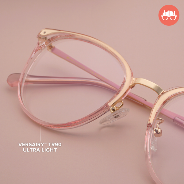 MetroSunnies Annika Specs (Pink) / Con-Strain Blue Light / Versairy / Anti-Radiation Eyeglasses