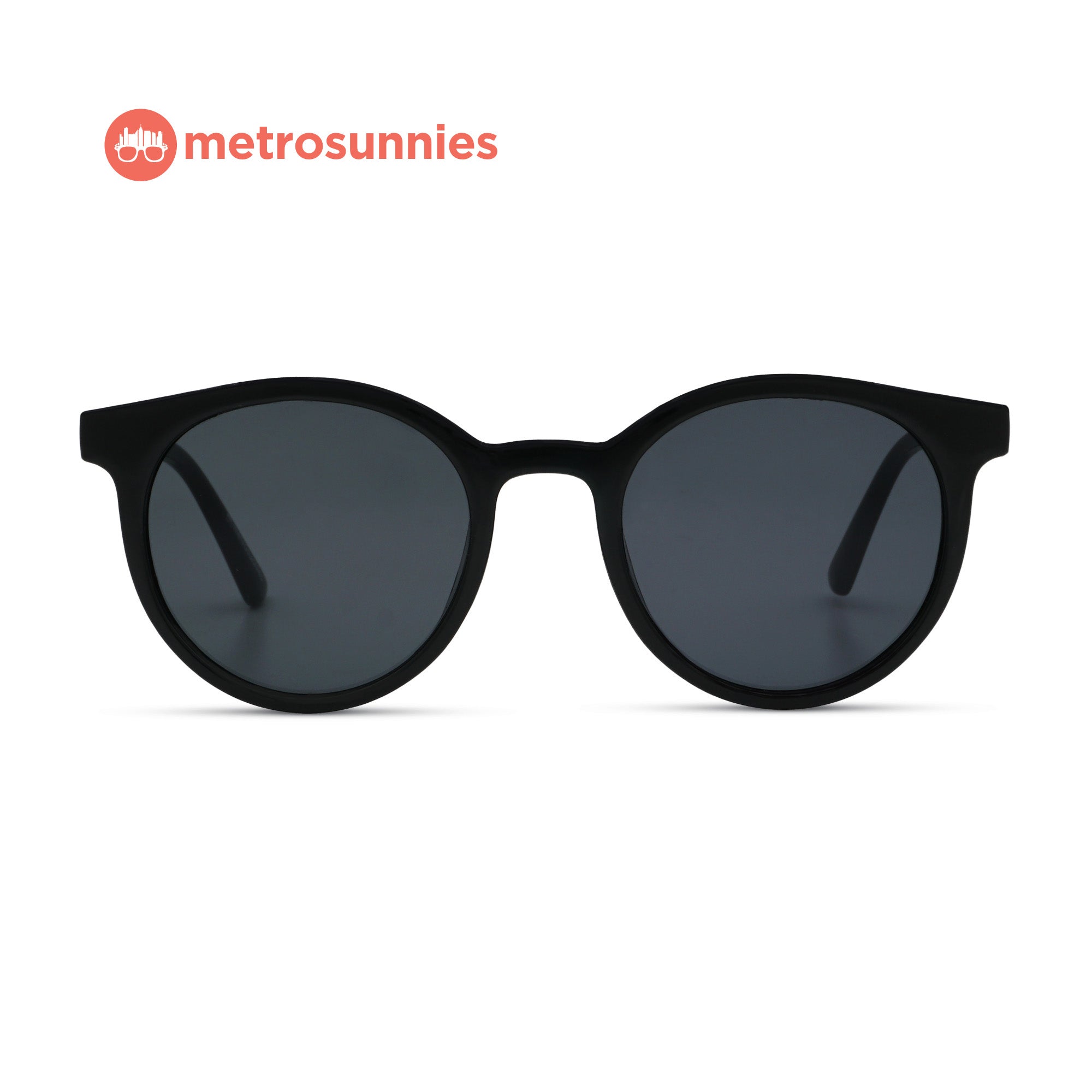 MetroSunnies Archie Sunnies (Black) / Sunglasses with UV400 Protection / Fashion Eyewear Unisex