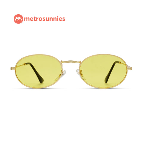 MetroSunnies Barnum Sunnies (Honey) / Sunglasses with UV400 Protection / Fashion Eyewear Unisex