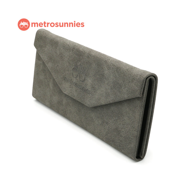 MetroSunnies Caddy Foldable Case Holder (Gray) / Eyewear Case Holder for Sunnies and Specs