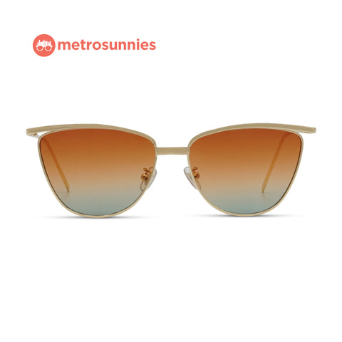 MetroSunnies Charlote Sunnies (Coral) / Sunglasses with UV400 Protection / Fashion Eyewear Unisex