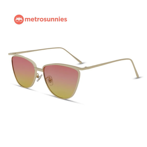 MetroSunnies Charlote Sunnies (Dawn) / Sunglasses with UV400 Protection / Fashion Eyewear Unisex
