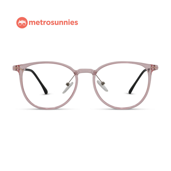 MetroSunnies Cleo Specs (Blossom) / Replaceable Lens / Versairy Ultralight Weight / Eyeglasses