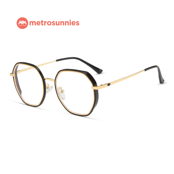 MetroSunnies Clyde Specs (Black) / Con-Strain Blue Light / Versairy / Anti-Radiation Eyeglasses