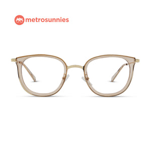 MetroSunnies Daisy Specs (Pink) / Replaceable Lens / Eyeglasses for Men and Women