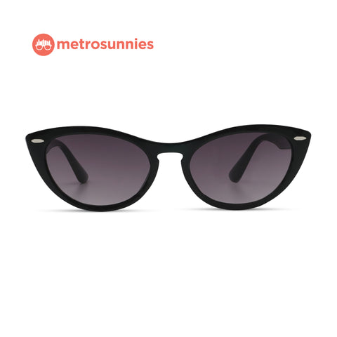 MetroSunnies Dylan Sunnies (Black) / Sunglasses with UV400 Protection / Fashion Eyewear Unisex