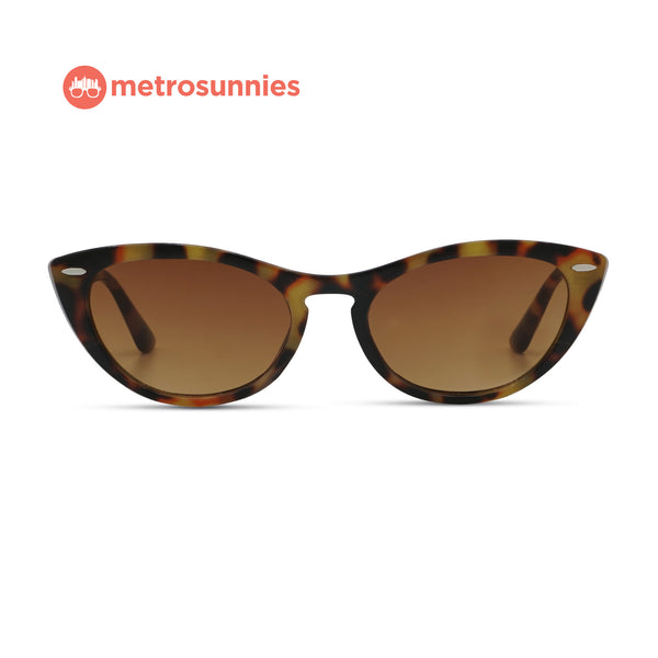 MetroSunnies Dylan Sunnies (Leopard) / Sunglasses with UV400 Protection / Fashion Eyewear Unisex