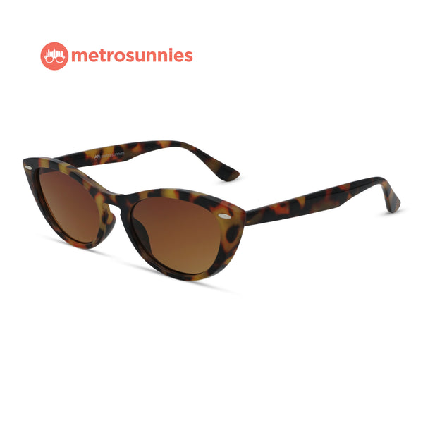MetroSunnies Dylan Sunnies (Leopard) / Sunglasses with UV400 Protection / Fashion Eyewear Unisex