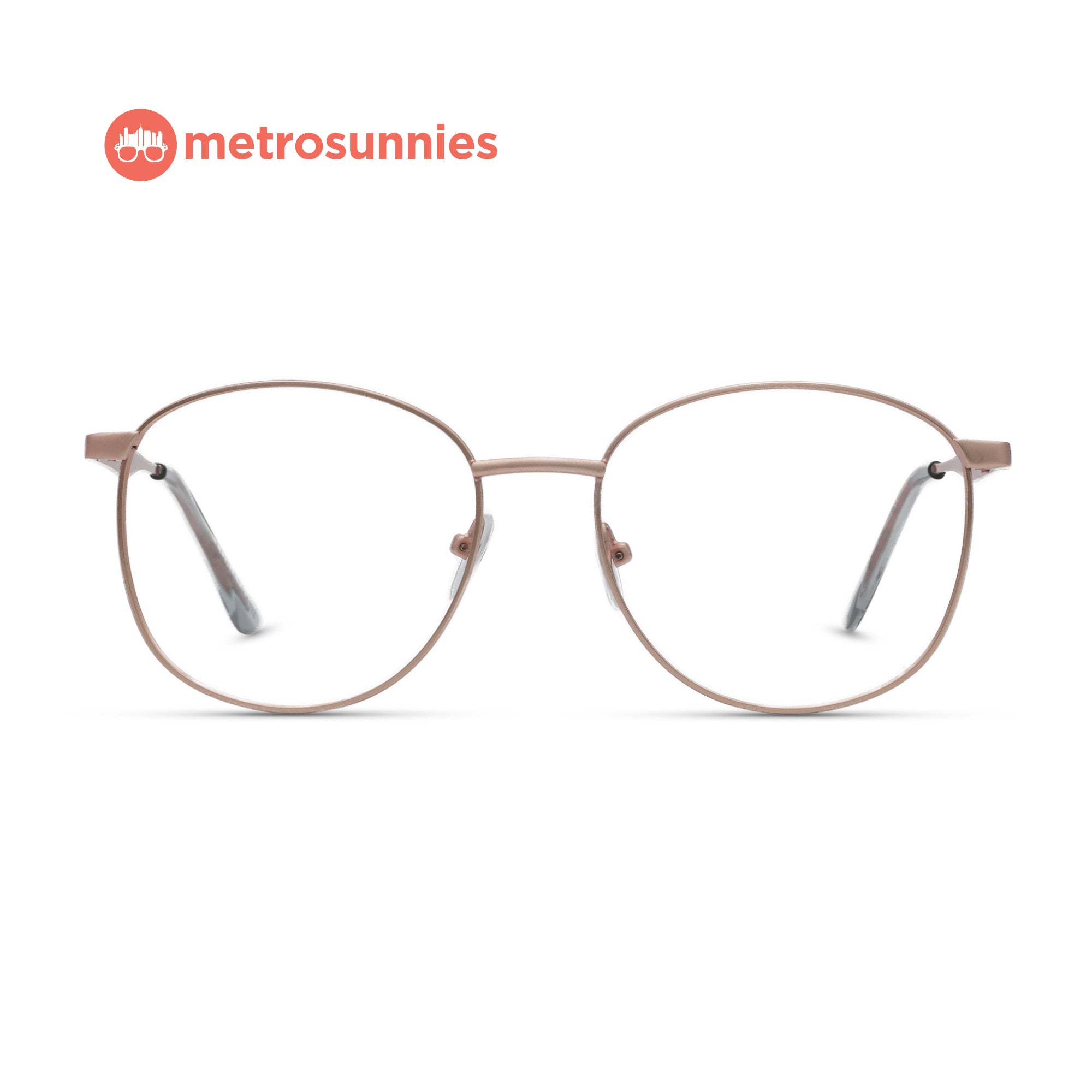 MetroSunnies Ellie Specs (Pink) / Replaceable Lens / Eyeglasses for Men and Women