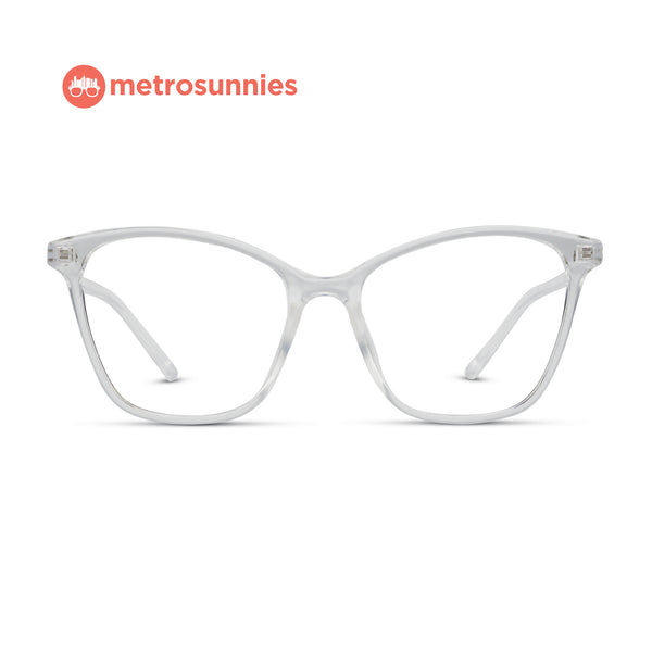 MetroSunnies Emily Specs (Clear) / Replaceable Lens / Eyeglasses for Men and Women