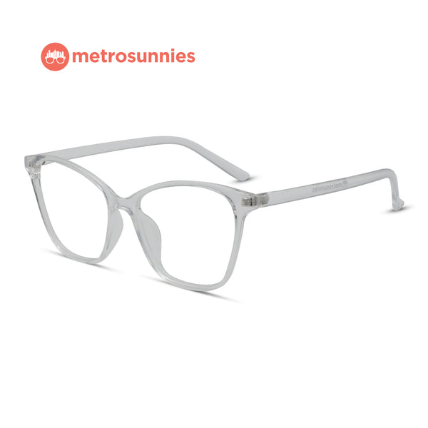 MetroSunnies Emily Specs (Clear) / Replaceable Lens / Eyeglasses for Men and Women