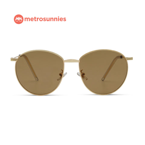 MetroSunnies Enrique Sunnies (Brown) / Sunglasses with UV400 Protection / Fashion Eyewear Unisex