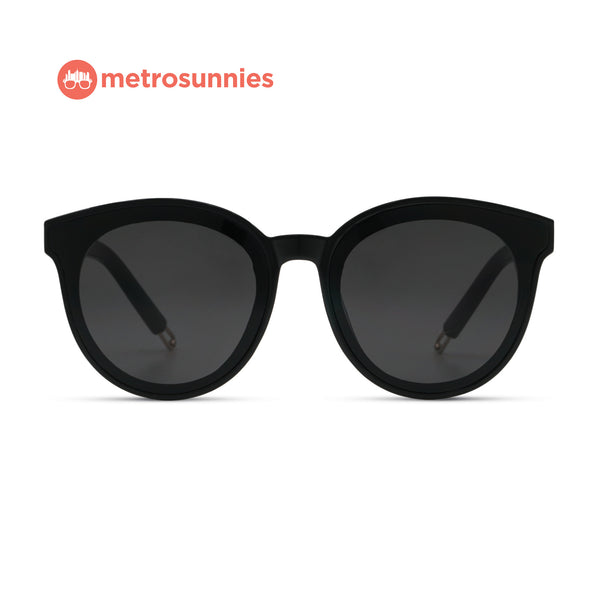 MetroSunnies Estel Sunnies (Black) / Sunglasses with UV400 Protection / Fashion Eyewear Unisex