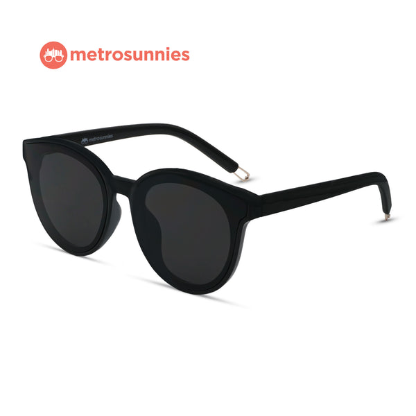 MetroSunnies Estel Sunnies (Black) / Sunglasses with UV400 Protection / Fashion Eyewear Unisex