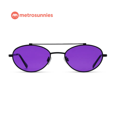 MetroSunnies Evan Sunnies (Violet) / Sunglasses with UV400 Protection / Fashion Eyewear Unisex