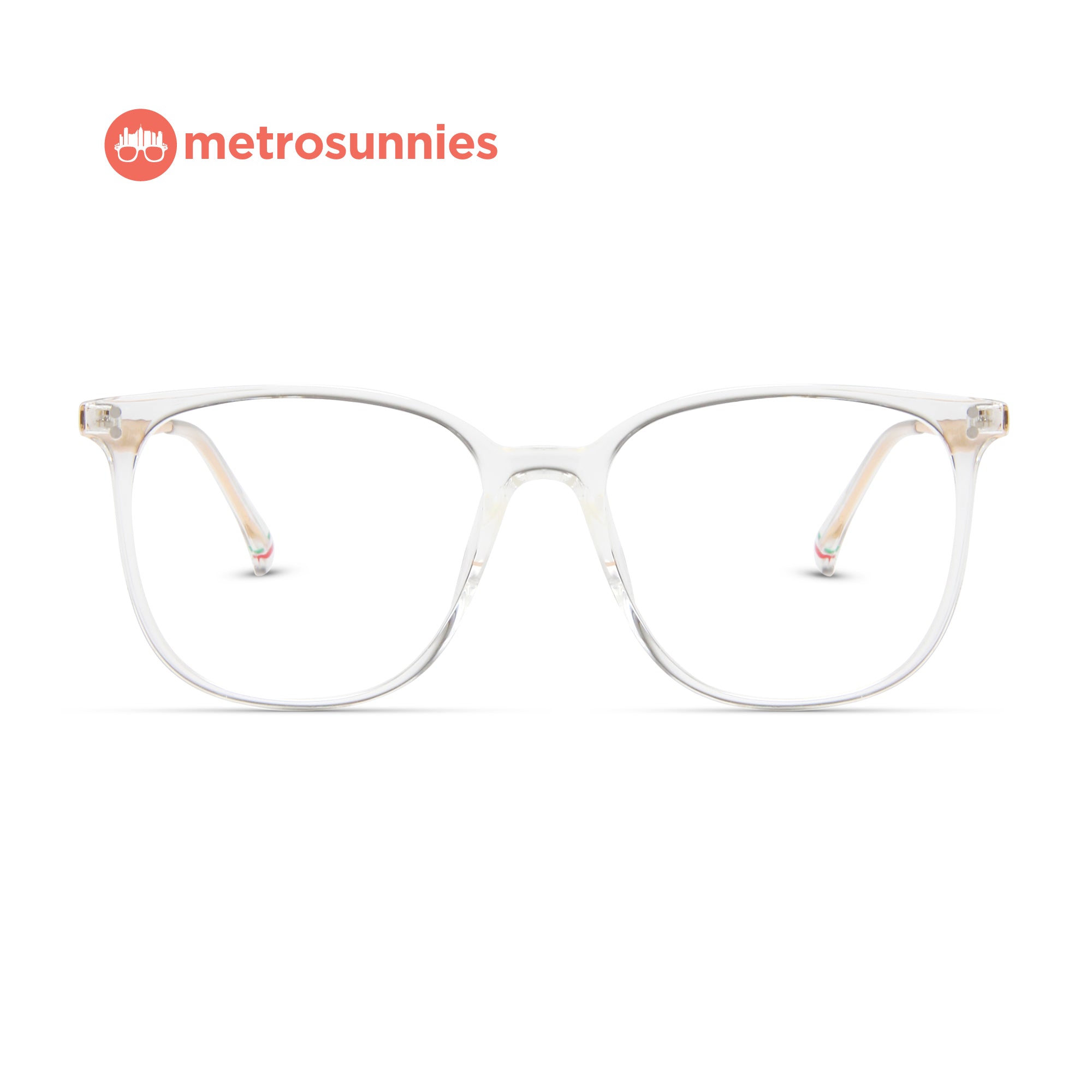 MetroSunnies Fox Specs (Clear) / Con-Strain Blue Light / Versairy / Anti-Radiation Eyeglasses