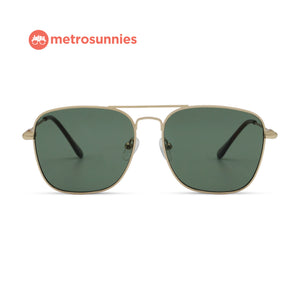 MetroSunnies Freddie Sunnies (Moss) / Sunglasses with UV400 Protection / Fashion Eyewear Unisex