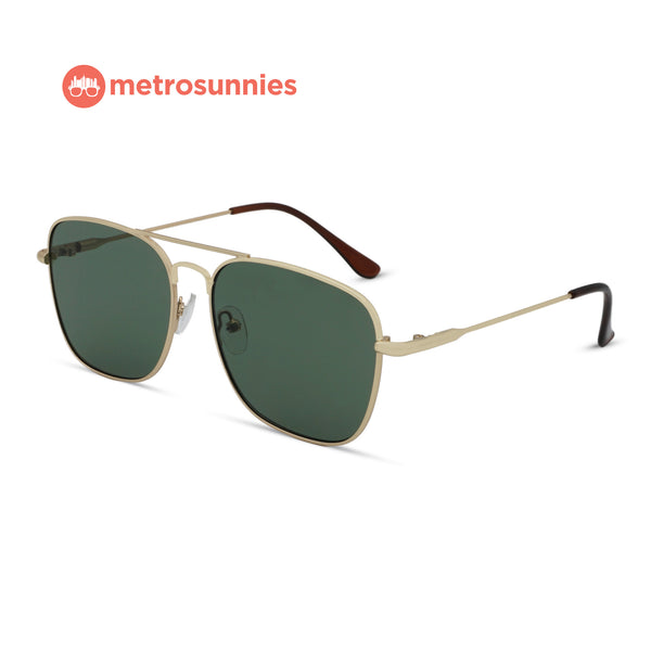 MetroSunnies Freddie Sunnies (Moss) / Sunglasses with UV400 Protection / Fashion Eyewear Unisex