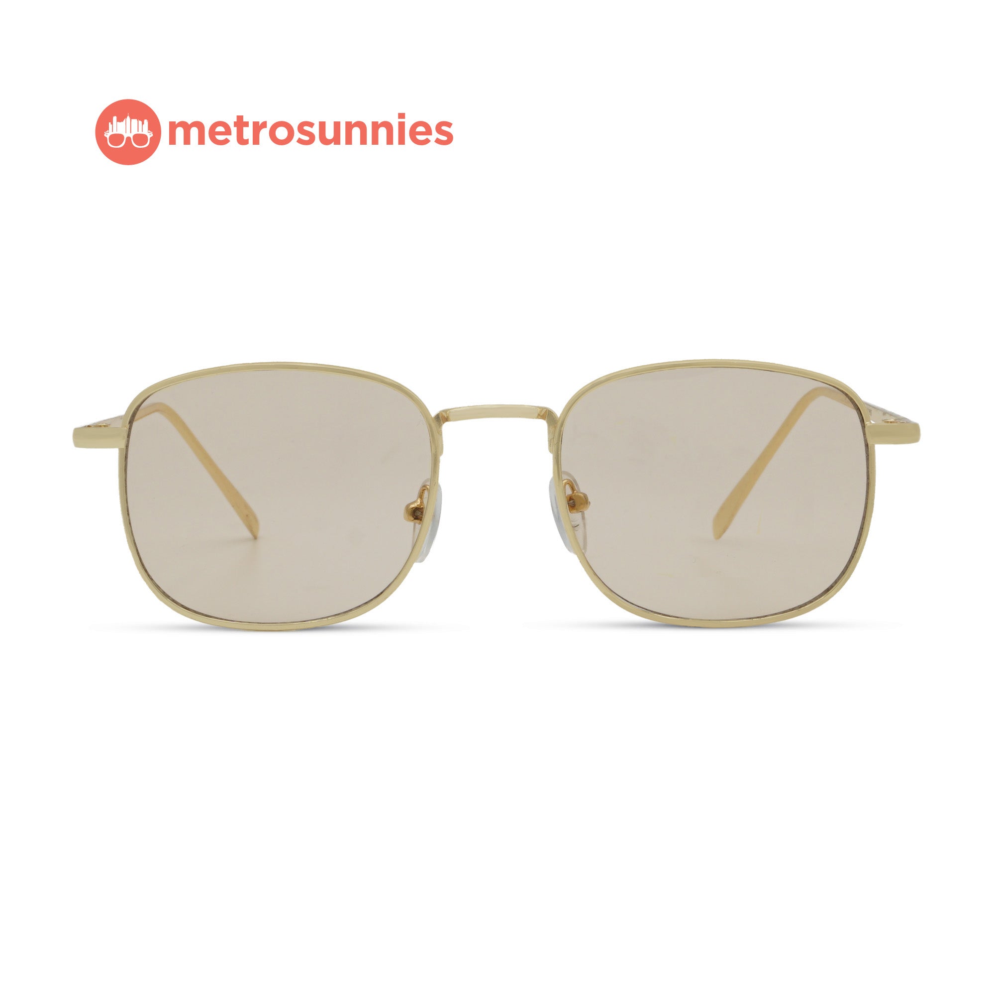MetroSunnies Gabby Sunnies (Beige) / Sunglasses with UV400 Protection / Fashion Eyewear Unisex