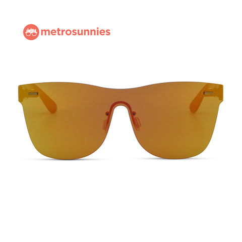 MetroSunnies Gordon Sunnies (Fire) / Sunglasses with UV400 Protection / Fashion Eyewear Unisex