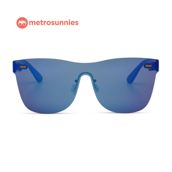 MetroSunnies Gordon Sunnies (Sapphire) / Sunglasses with UV400 Protection / Fashion Eyewear Unisex
