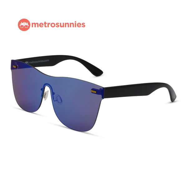 MetroSunnies Gordon Sunnies (Sapphire) / Sunglasses with UV400 Protection / Fashion Eyewear Unisex