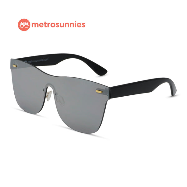 MetroSunnies Gordon Sunnies (Silver) / Sunglasses with UV400 Protection / Fashion Eyewear Unisex