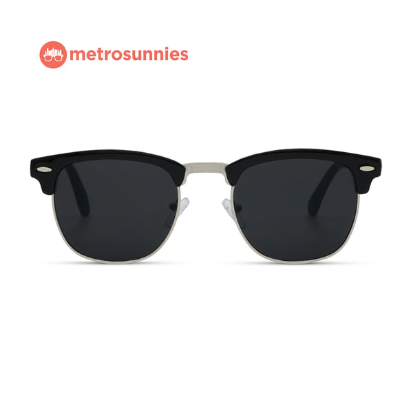 MetroSunnies Jack Sunnies (Black) / Sunglasses with UV400 Protection / Fashion Eyewear Unisex