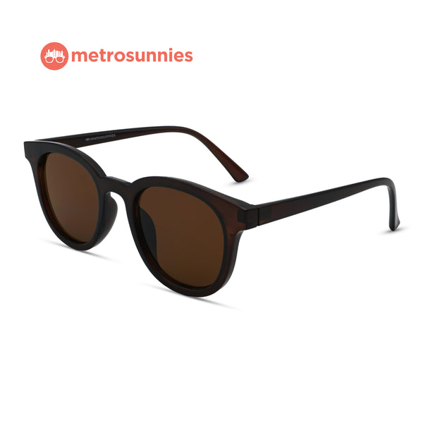 MetroSunnies Jacky Sunnies (Brown) / Sunglasses with UV400 Protection / Fashion Eyewear Unisex