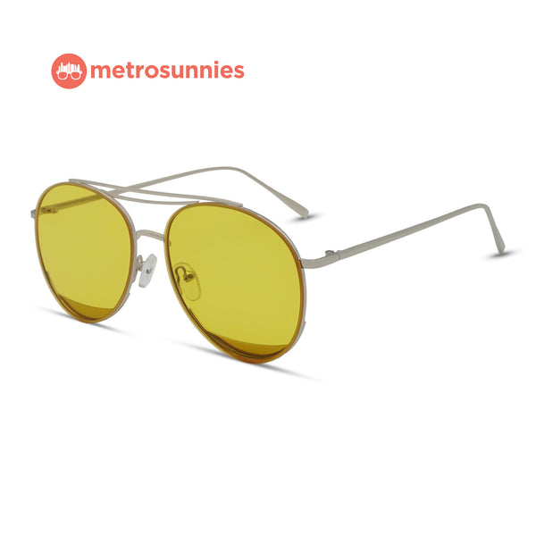 MetroSunnies Joey Sunnies (Lemon) / Sunglasses with UV400 Protection / Fashion Eyewear Unisex