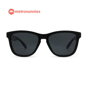 MetroSunnies Keith Sunnies (Black) / Polarized Sunglasses UV400 / Fashion Eyewear for Men and Women