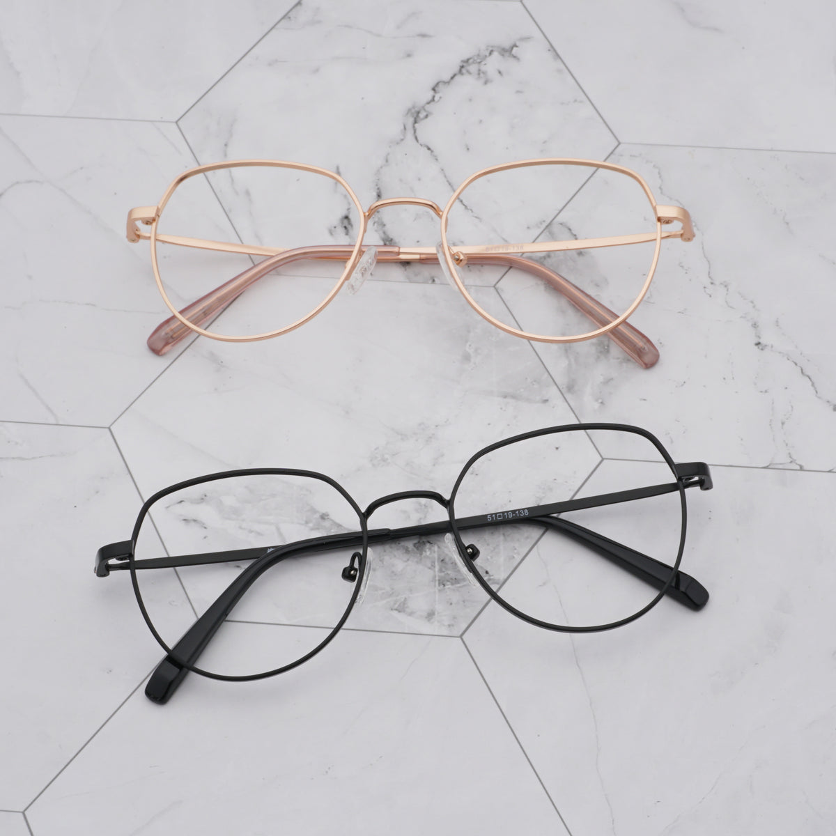 MetroSunnies Lily Specs (Black) / Replaceable Lens / Eyeglasses for Me