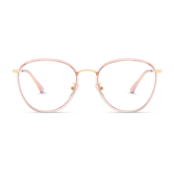 MetroSunnies Lisa Specs (Pink) / Con-Strain Blue Light / Anti-Radiation Computer Eyeglasses