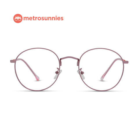 MetroSunnies Merrit Specs (Pink) / Replaceable Lens / Eyeglasses for Men and Women