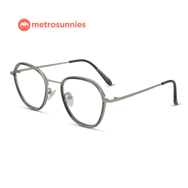 MetroSunnies Mindy Specs (Gray) / Con-Strain Blue Light / Versairy / Anti-Radiation Eyeglasses